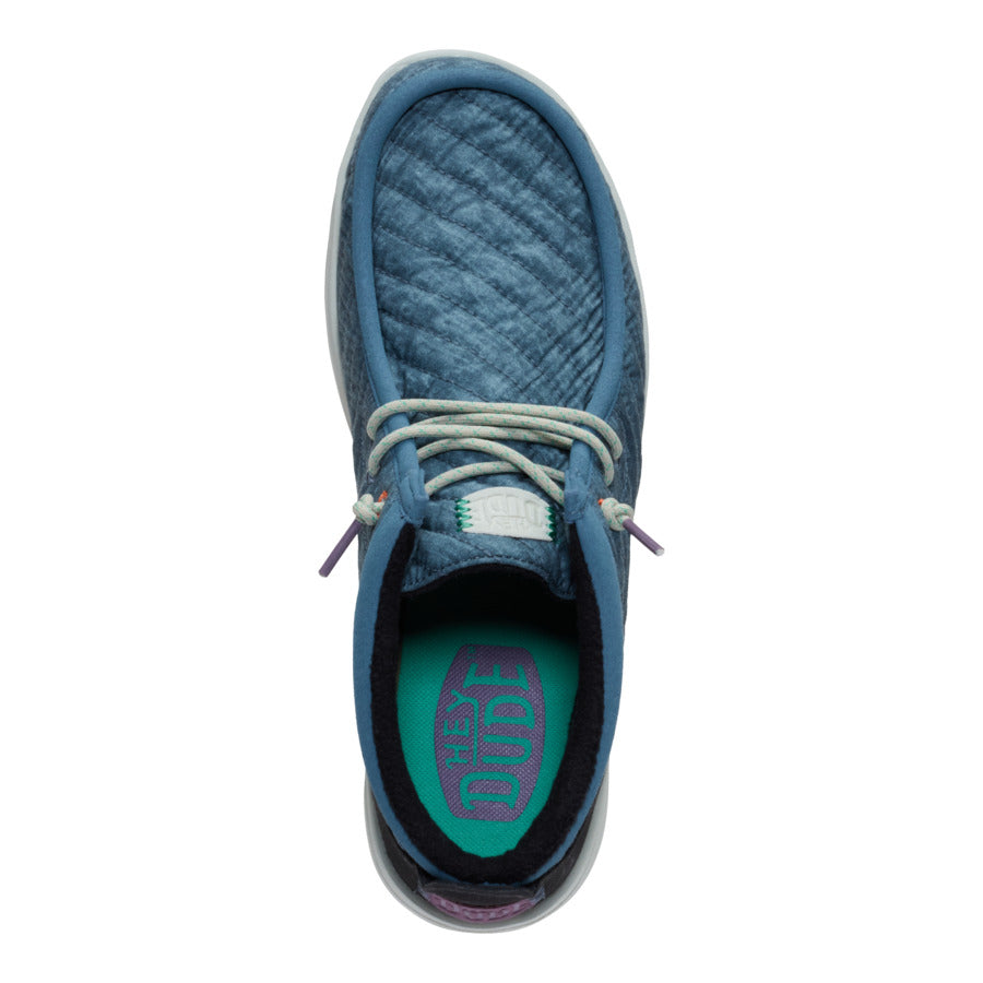 Wally Mid Gripr Washed Quilt – Stormy Blue/Multi - Image 6